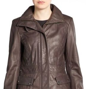 Marc New York Scuba Quilted Leather Jacket
